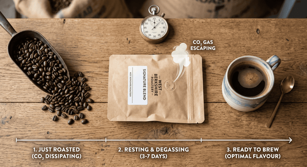 resting coffee