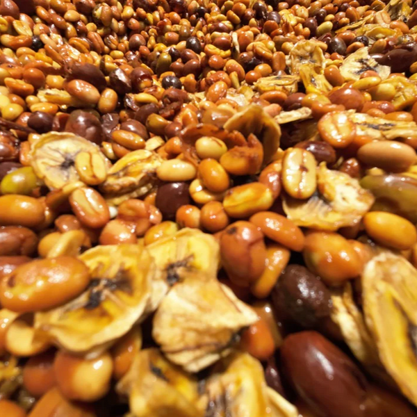 Banana milled coffee